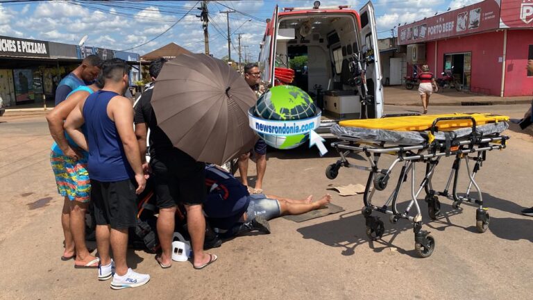 Mãe e filha ficam gravemente feridas em acidente na Pau Ferro