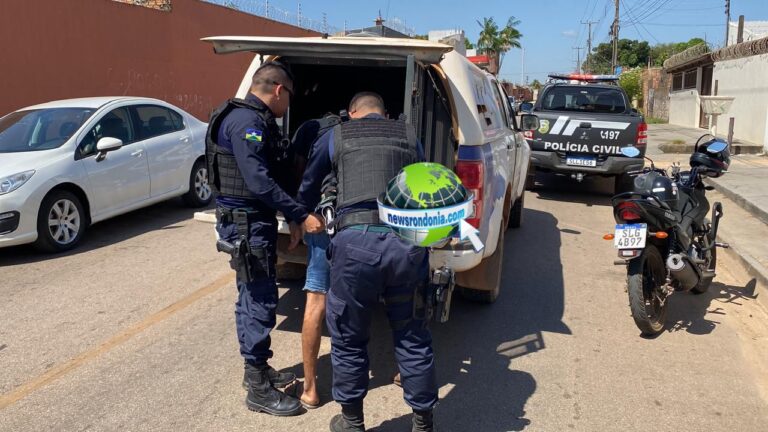 Polícia Civil prende foragido que furtava fios em prédio no centro