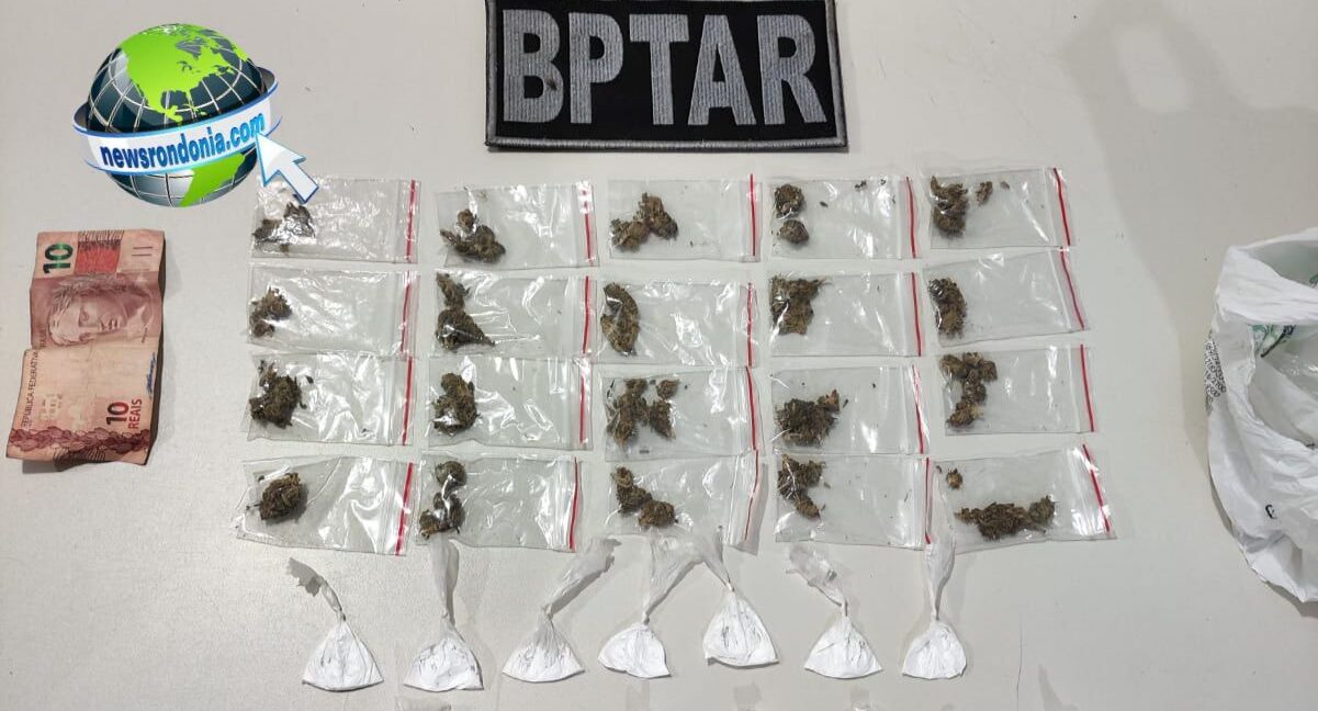 BPTAR prende foragido vendendo drogas na zona sul