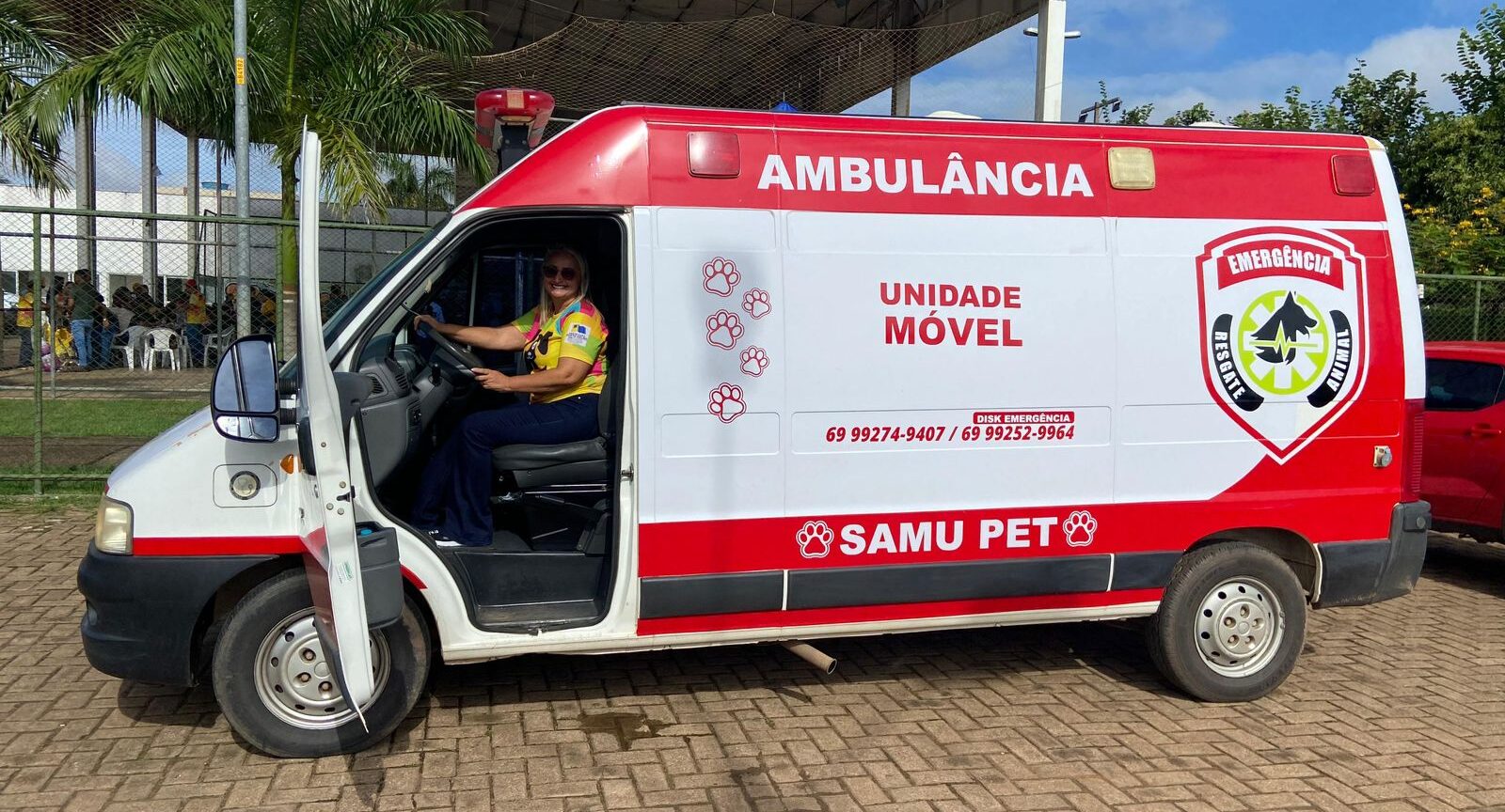 MÁRCIA SOCORRISTAS: Samu Pet inicia atendimentos em abrigos na capital
