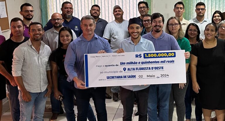 Dr. Fernando Máximo destina R$1,5 milhão para a saúde de Alta Floresta D’Oeste