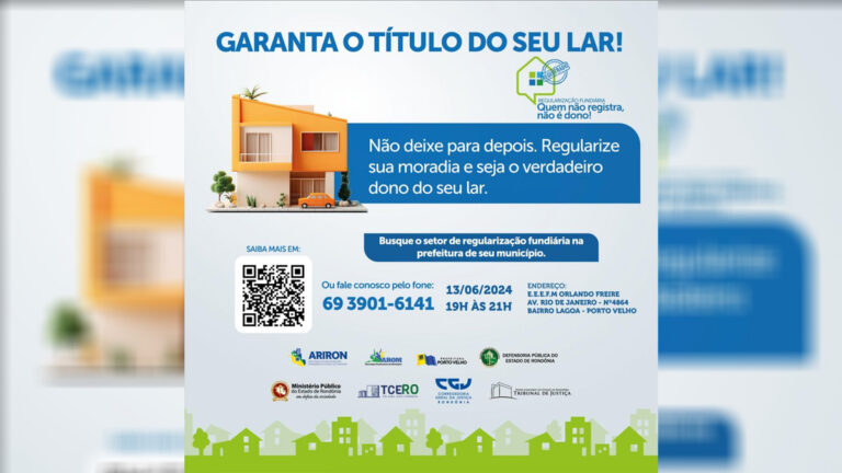 Campanha "Quem não registra não é dono" será lançada nesta quinta-feira (13) para conscientizar população - News Rondônia