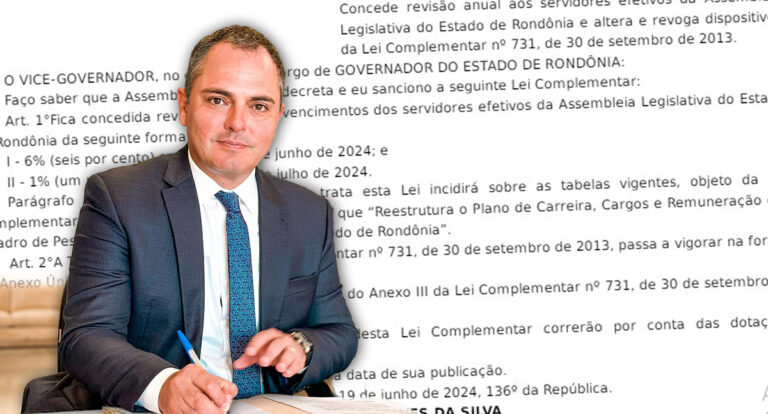 Sérgio Gonçalves autoriza revisão no salário dos servidores da Assembleia Legislativa - News Rondônia