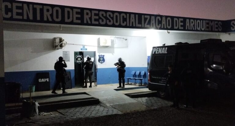 Operação “Status praesens” reforça segurança em unidade prisional de Ariquemes - News Rondônia