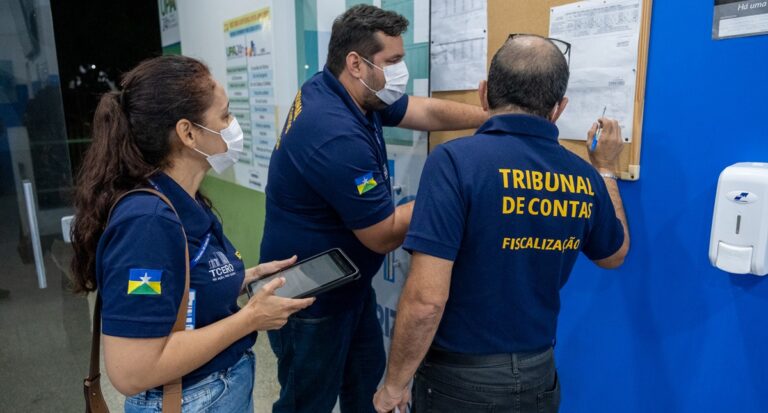 TCE-RO fiscaliza unidades de saúde em 11 municípios da região Central