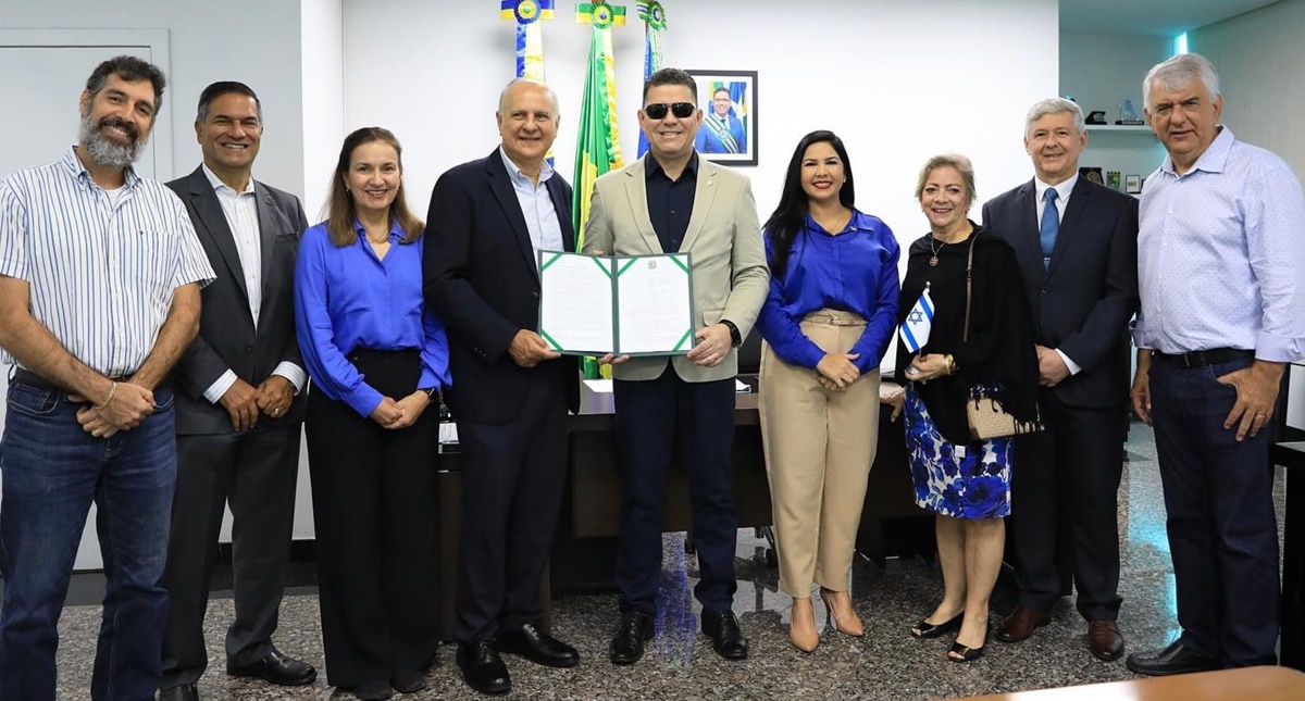 Cristiane Lopes Participa da Assinatura do Termo em que o Governo de Rondônia Firma Compromisso contra o Antissemitismo