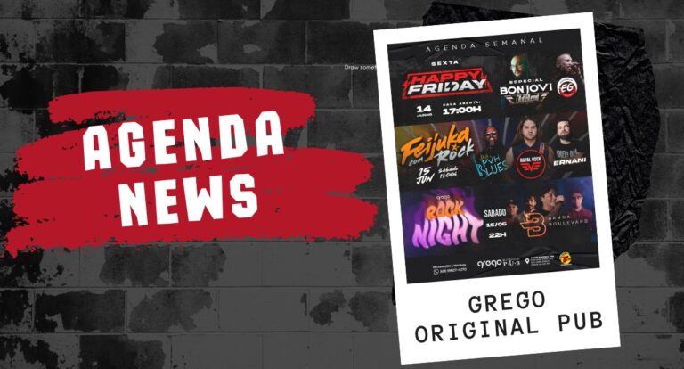 Agenda News: Happy Friday, Feijuka com Rock e Rock Night no Grego Original Pub - News Rondônia