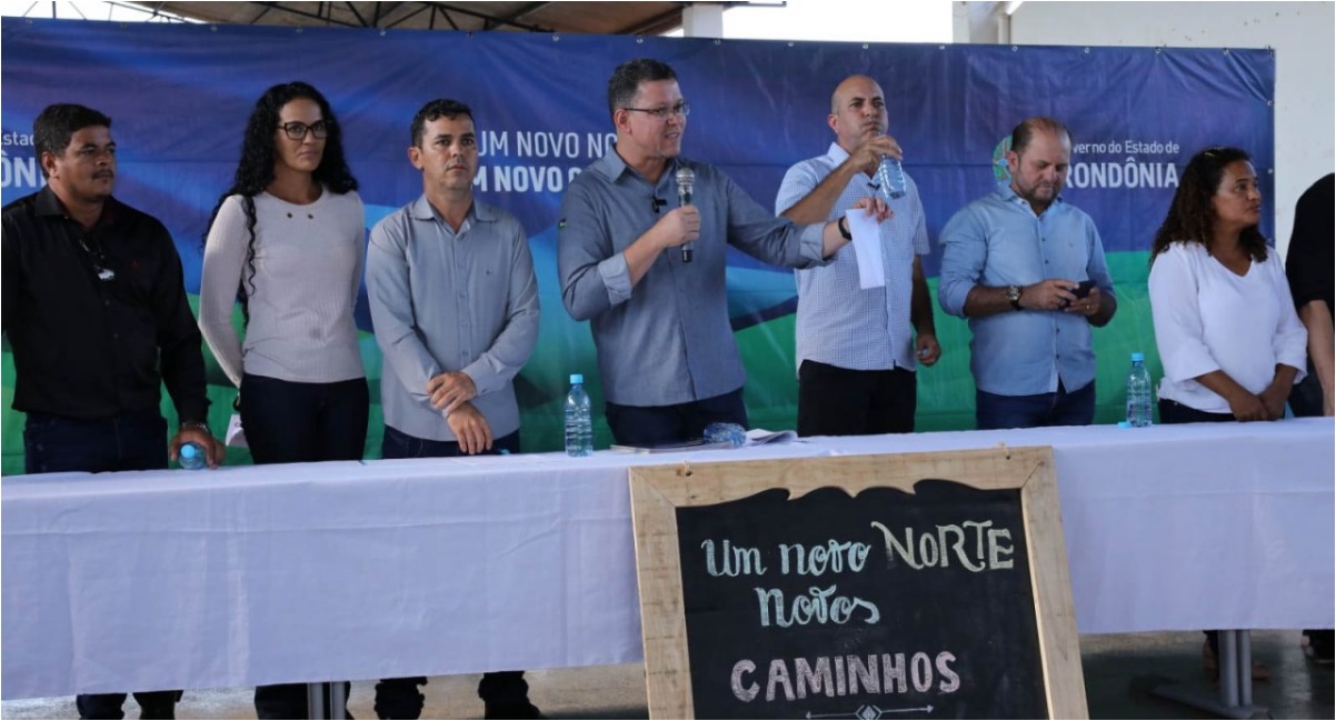 Marcos Rocha entrega mais de R$ 2,2 milhões para o município de Parecis - News Rondônia