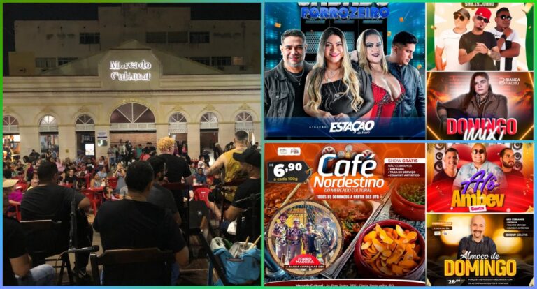 AGENDA - Confira as atrações dos eventos musicais e gastronômicos no Mercado Cultural - News Rondônia