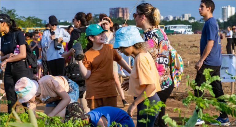 Sema promove recuperação de áreas degradadas em Porto Velho através de plantio de mudas