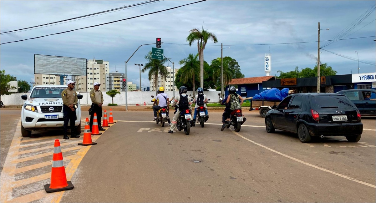 Prefeitura intensifica ações com objetivo de reduzir índices de acidentes nas ruas de Porto Velho