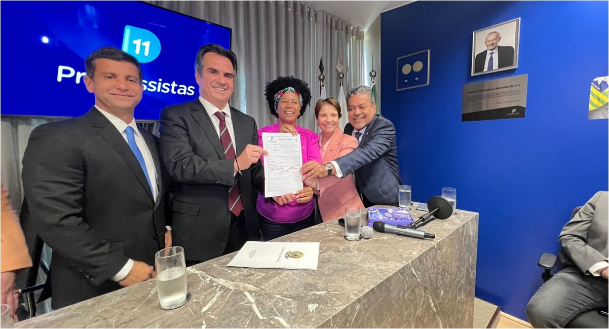 Em Brasília, deputada Sílvia Cristina filia-se ao PP, em solenidade prestigiada por lideranças do partido