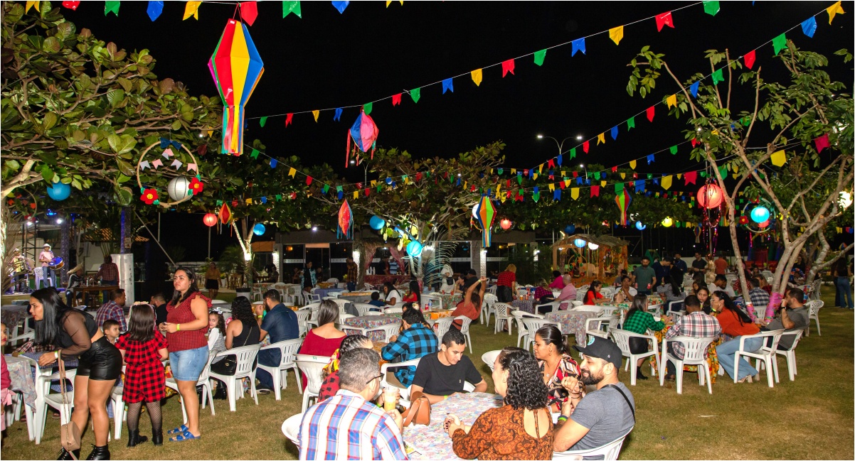 6ª edição do arraiá do clube de nova mutum paraná é realizada nos dias 07 e 08 de junho