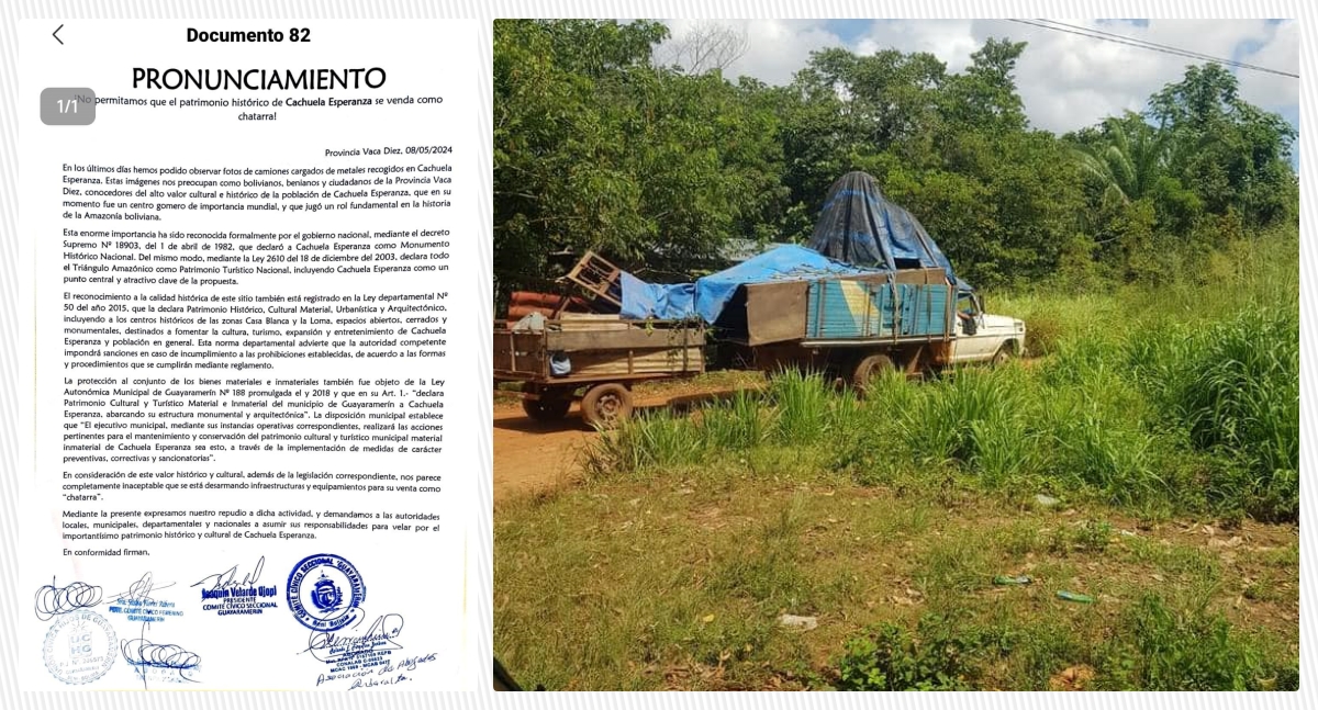 DENÚNCIA: Cidade histórica de “Cachoeira Esperança” vem sendo saqueada - News Rondônia