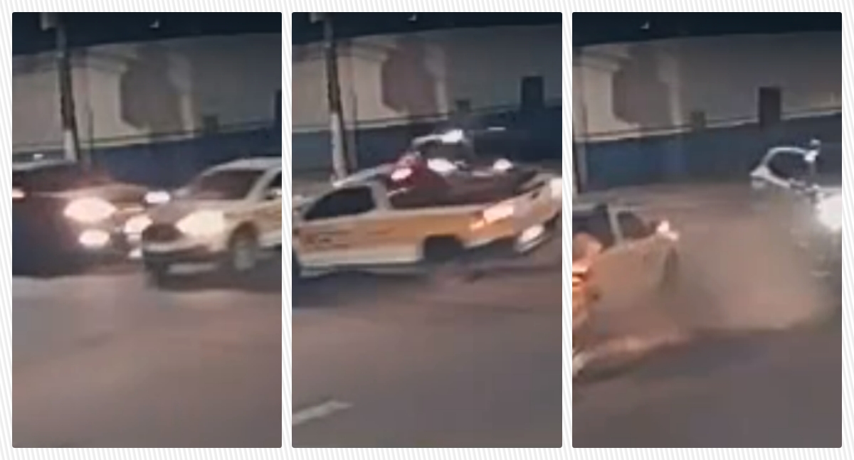 ASSISTA: Colisão entre carros é registrada por câmera de segurança na Calama - News Rondônia