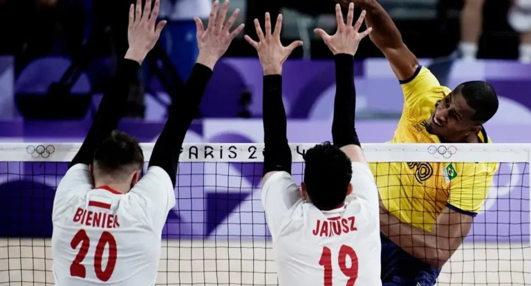 Vôlei: seleção masculina leva virada da Polônia, o 2º revés em Paris