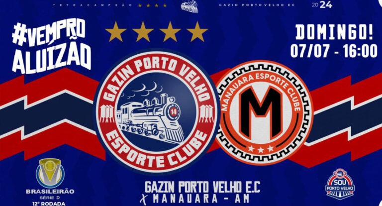 [AO VIVO] Gazin Porto Velho Esporte Clube enfrenta Manaura-AM - News Rondônia