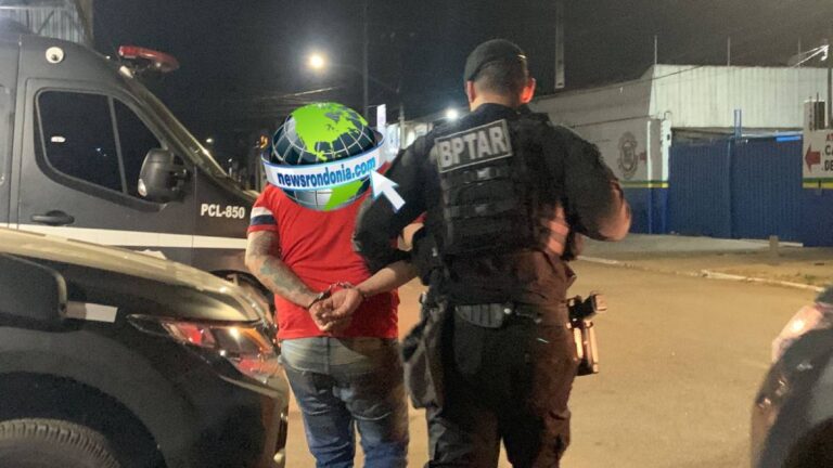 NO ESCURO: Membro do CV é preso com pistola em carro na zona leste - News Rondônia