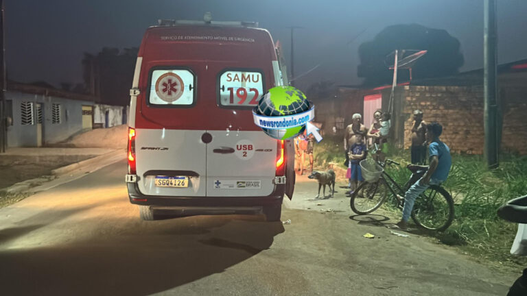 Mulher e criança ficam gravemente feridas em acidente entre carro e moto na zona leste - News Rondônia