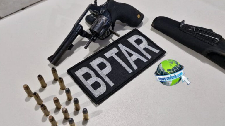 BPTAR prende motorista com revólver furtado em MG - News Rondônia