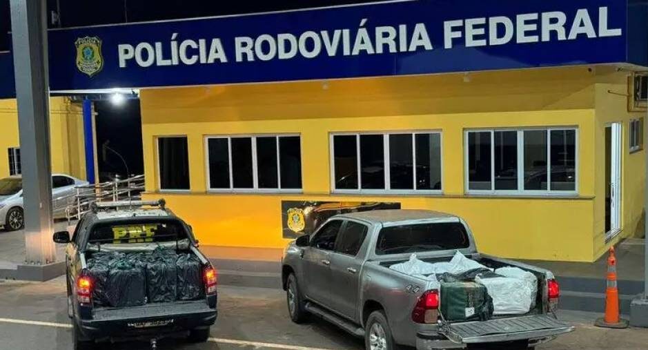 Preso pela PRF com 1,3 tonelada de drogas em rodovia de MS, caminhoneiro revela ter recebido cargas em Ji-Paraná e Vilhena
