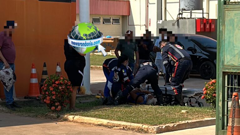 Caminhoneiro é prensado por carreta na entrada do Atacadão