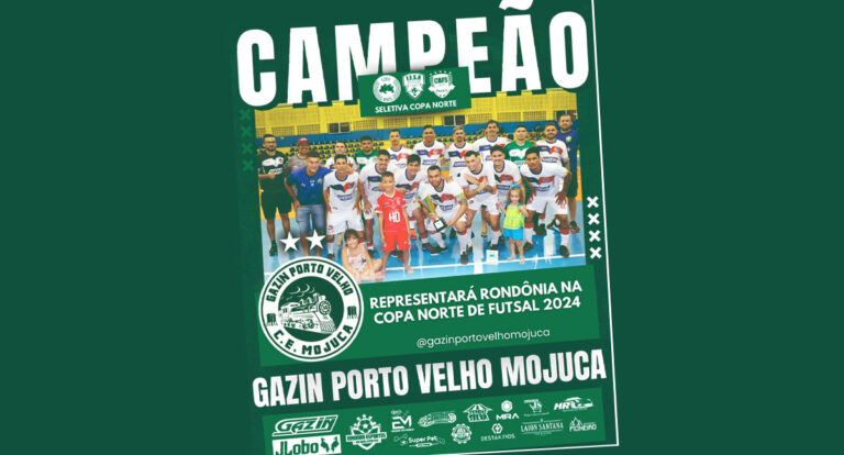 Mojuca garante vaga na Copa Norte de Futsal! - News Rondônia