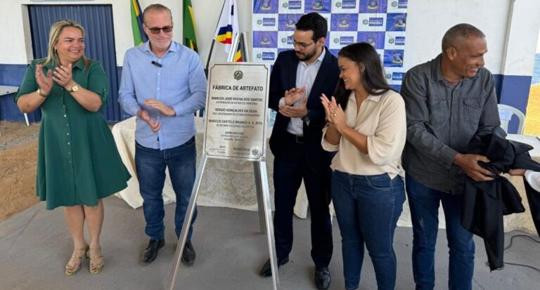 Emenda de Dra. Taíssa viabiliza inauguração de fábrica de artefatos de concreto em Guajará-Mirim