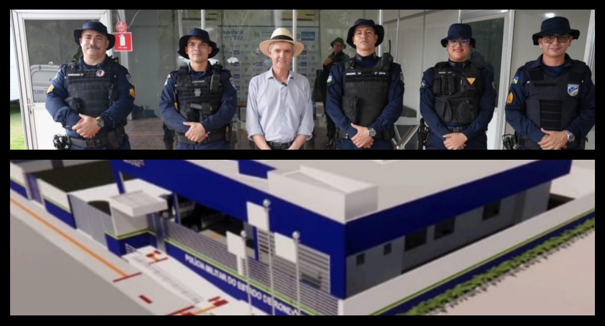 Emenda do senador permite a construção de novo quartel da PM em Theobroma (RO)