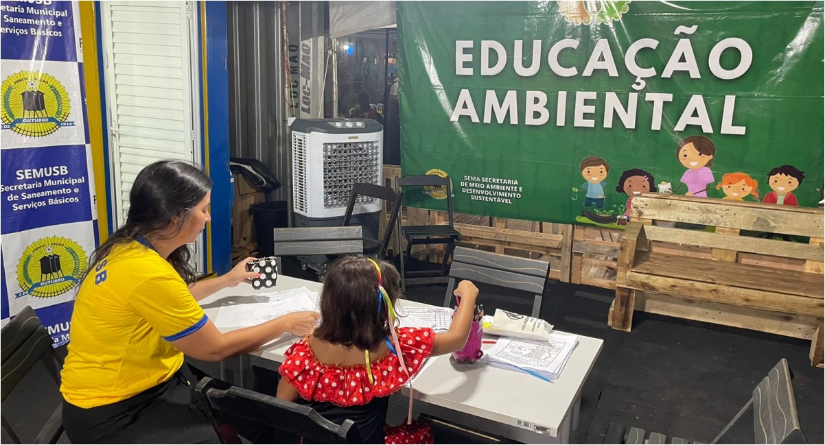 Prefeitura orientou cerca de 5 mil pessoas com orientações sobre educação ambiental no Flor do Maracujá