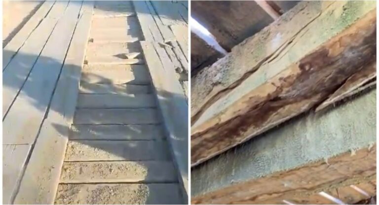 Alex Redano indica recuperação de ponte sobre o rio Massangana no B40 de Alto Paraíso