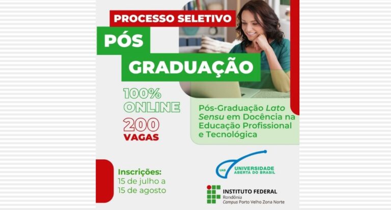 Zona Norte oferta 200 vagas na Pós-Graduação Lato Sensu em Docência na Educação Profissional e Tecnológica