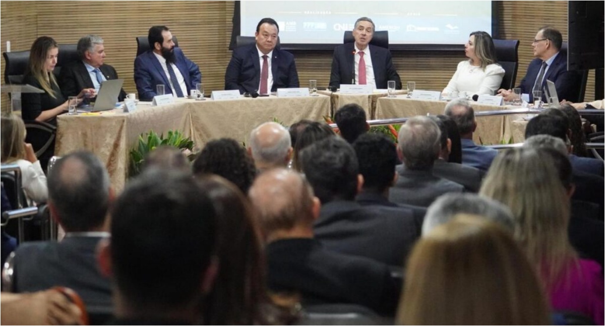 Ameron, TJRO e Emeron recebem o presidente do STF para a 5ª edição dos Diálogos da Magistratura em Porto Velho