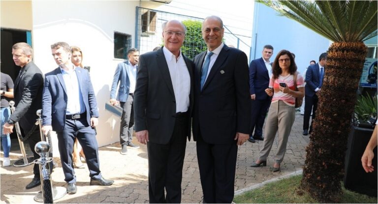 Presidente do TJRO dá boas vindas ao ministro Geraldo Alckmin