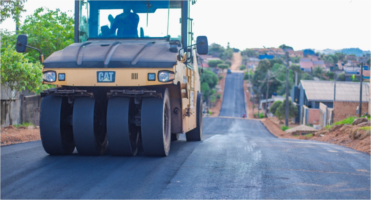 Mais asfalto: Jaru será contemplado com R$ 16 milhões em asfalto novo; lançamento acontece na próxima sexta-feira, 05