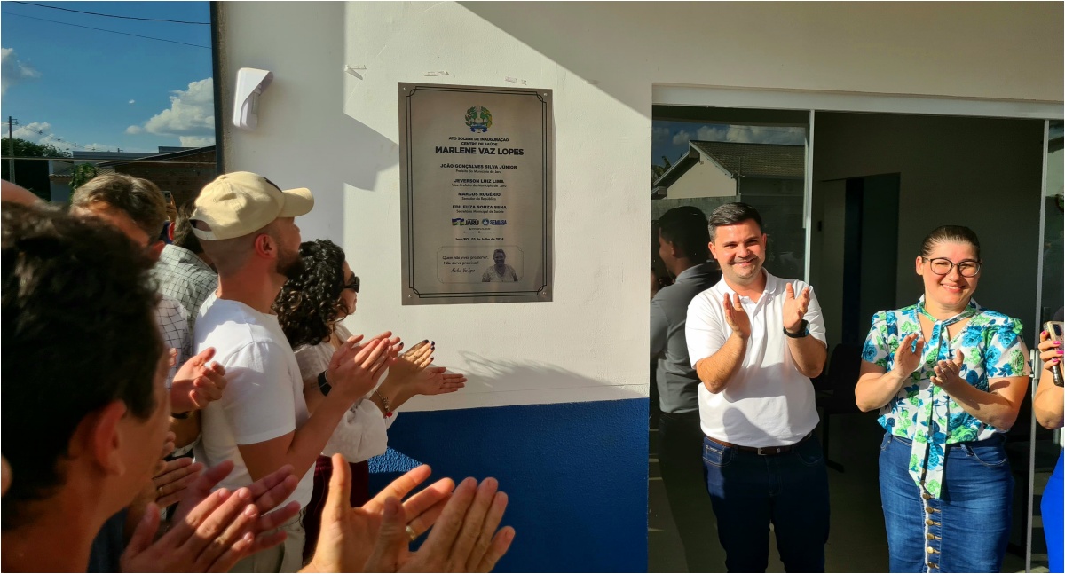 Centro de Saúde Marlene Vaz Lopes no Jardim Morumbi é inaugurado; momento foi marcado por celebração, homenagens e emoção - News Rondônia