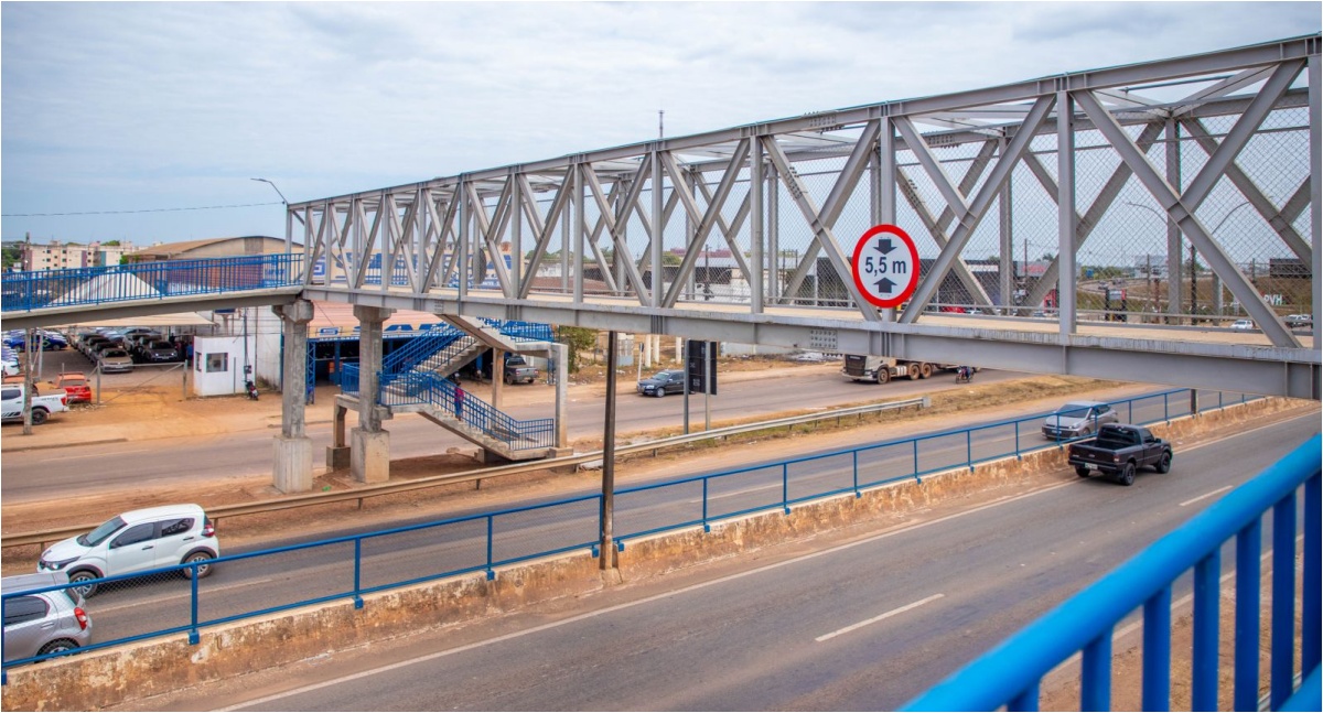Prefeitura de Porto Velho presente na entrega das passarelas de travessia de pedestres na BR-364