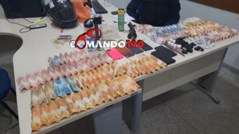 Homem e mulher são presos suspeitos de tráfico de drogas em Ji-Paraná