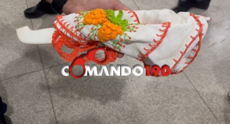 Polícia Militar prende jovem que invadiu casa da ex-namorada com faca