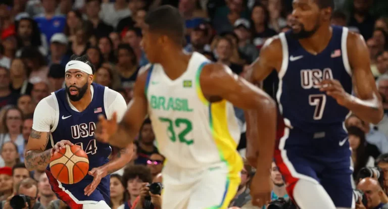Brasil para nos EUA e se despede do basquete nos Jogos de Paris