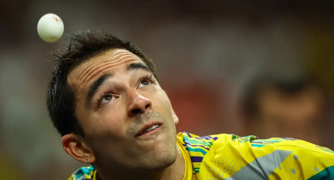 Calderano perde e vai disputar o bronze no tênis de mesa