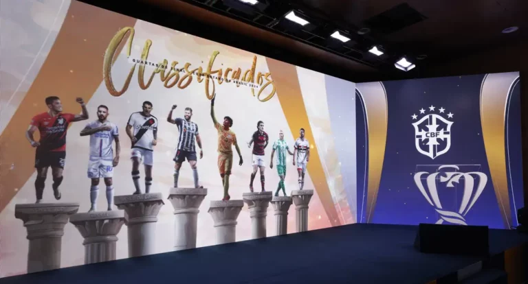 CBF sorteia confrontos das quartas de final da Copa do Brasil