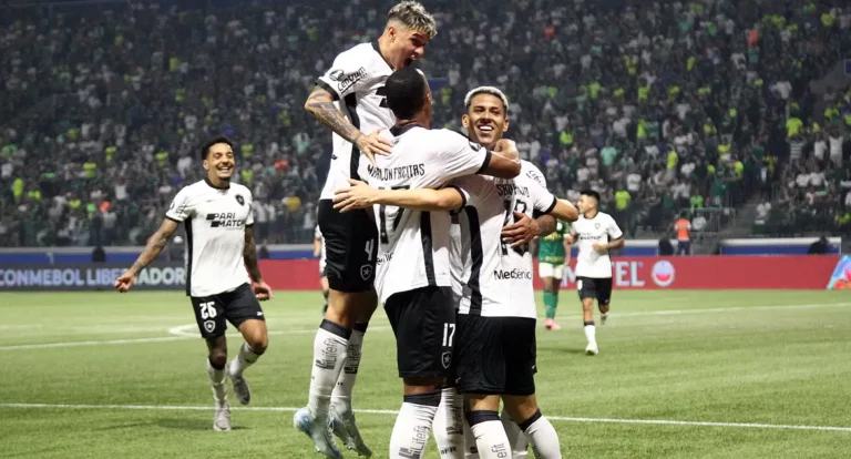 Botafogo segura empate com Palmeiras e avança na Copa Libertadores