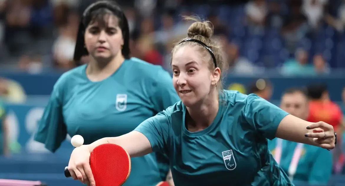 Tênis de mesa: Brasil vai à semi nas duplas e crava 2º bronze em Paris