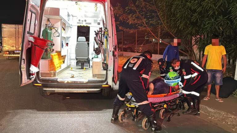 Passageira de moto fica ferida em acidente na Avenida Rio Madeira - News Rondônia