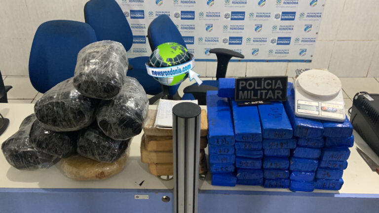 PM apreende 41kg de drogas em vila de apartamentos na zona sul - News Rondônia