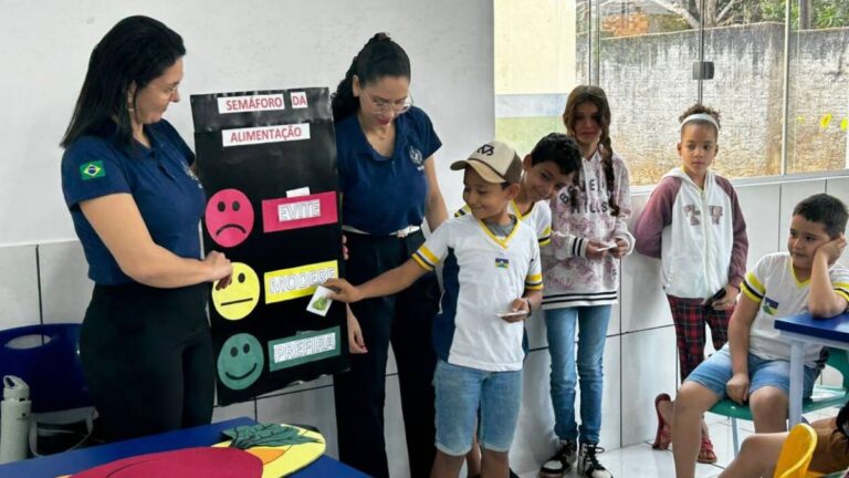 Com trabalho voltado aos cuidados alimentares; governo de RO destaca atuação dos nutricionistas na Rede Pública de Ensino