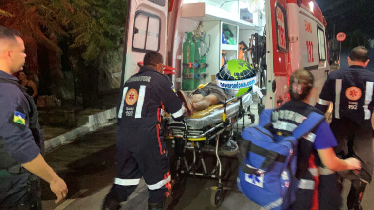 Homem é atacado a tiros por motociclista no centro - News Rondônia