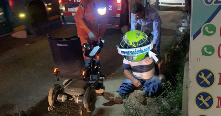 Cadeirante é atropelado por carro no Mariana - News Rondônia