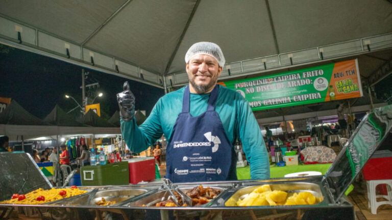 Feira do Empreendedor está presente na Expovel com exposição de produtos regionais e shows de artistas locais